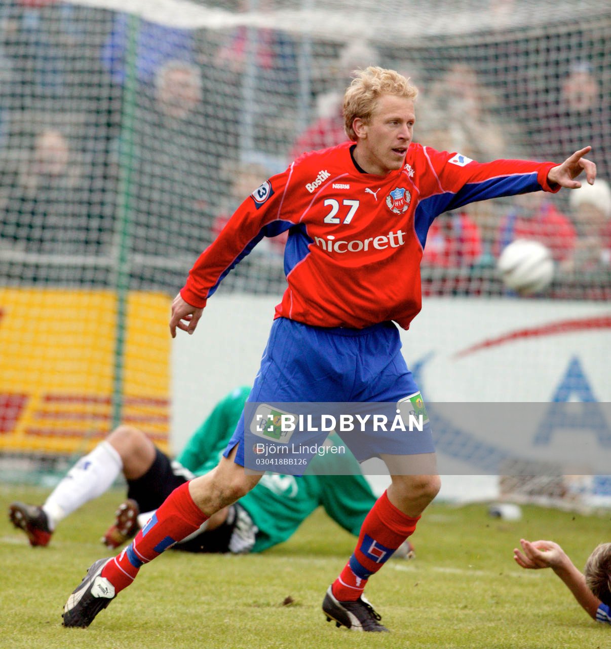 Gustaf Andersson jubel