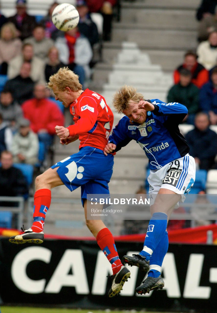 Gustaf Andersson, Helsingborg i nickduell med Tom Kåre