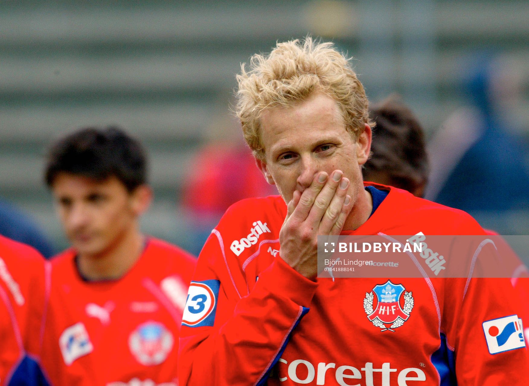 Gustaf Andersson, Helsingborg pustar ut