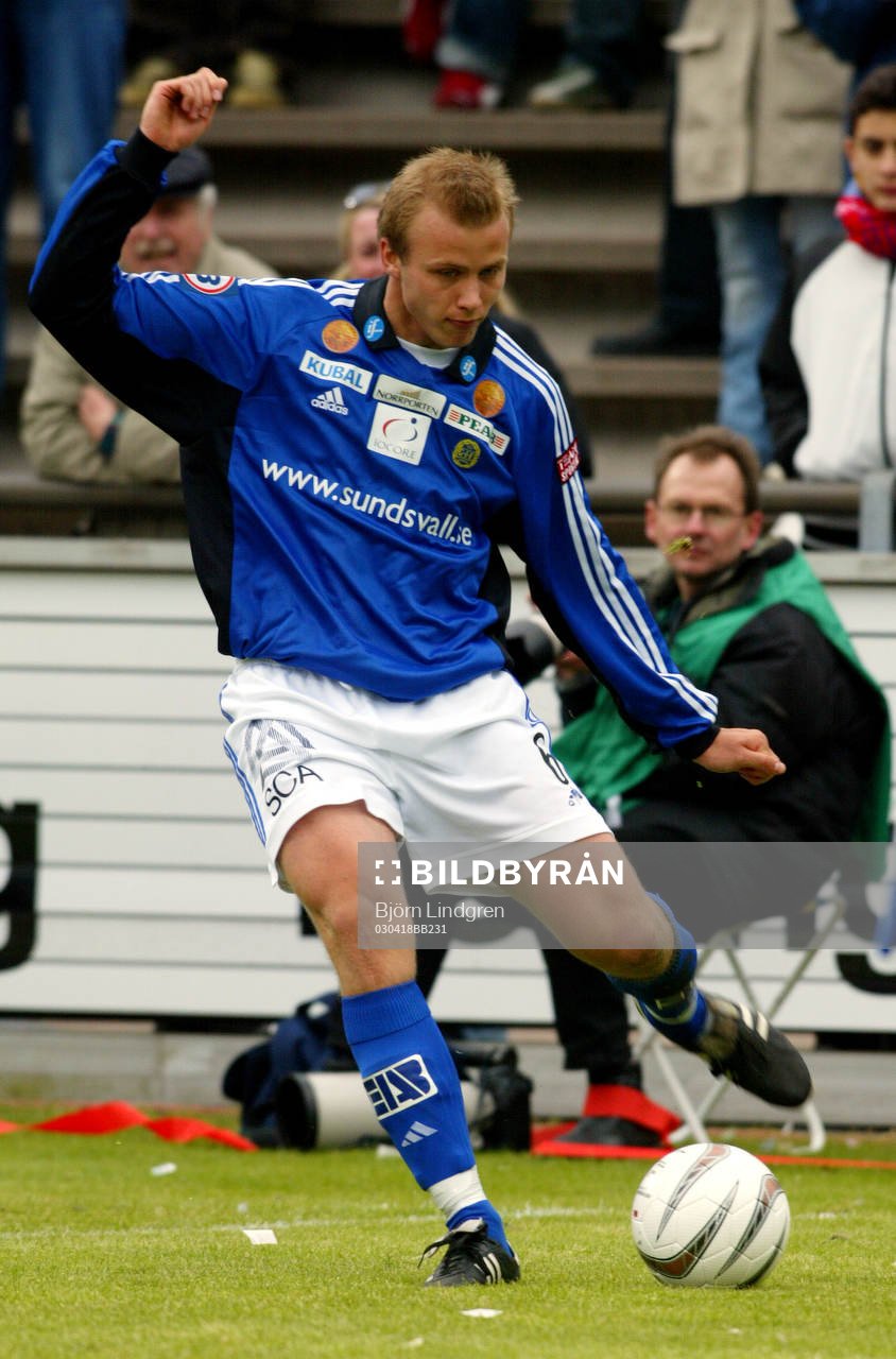 Fotboll, Allsvenskan, Stefan Ålander, Sundsvall
