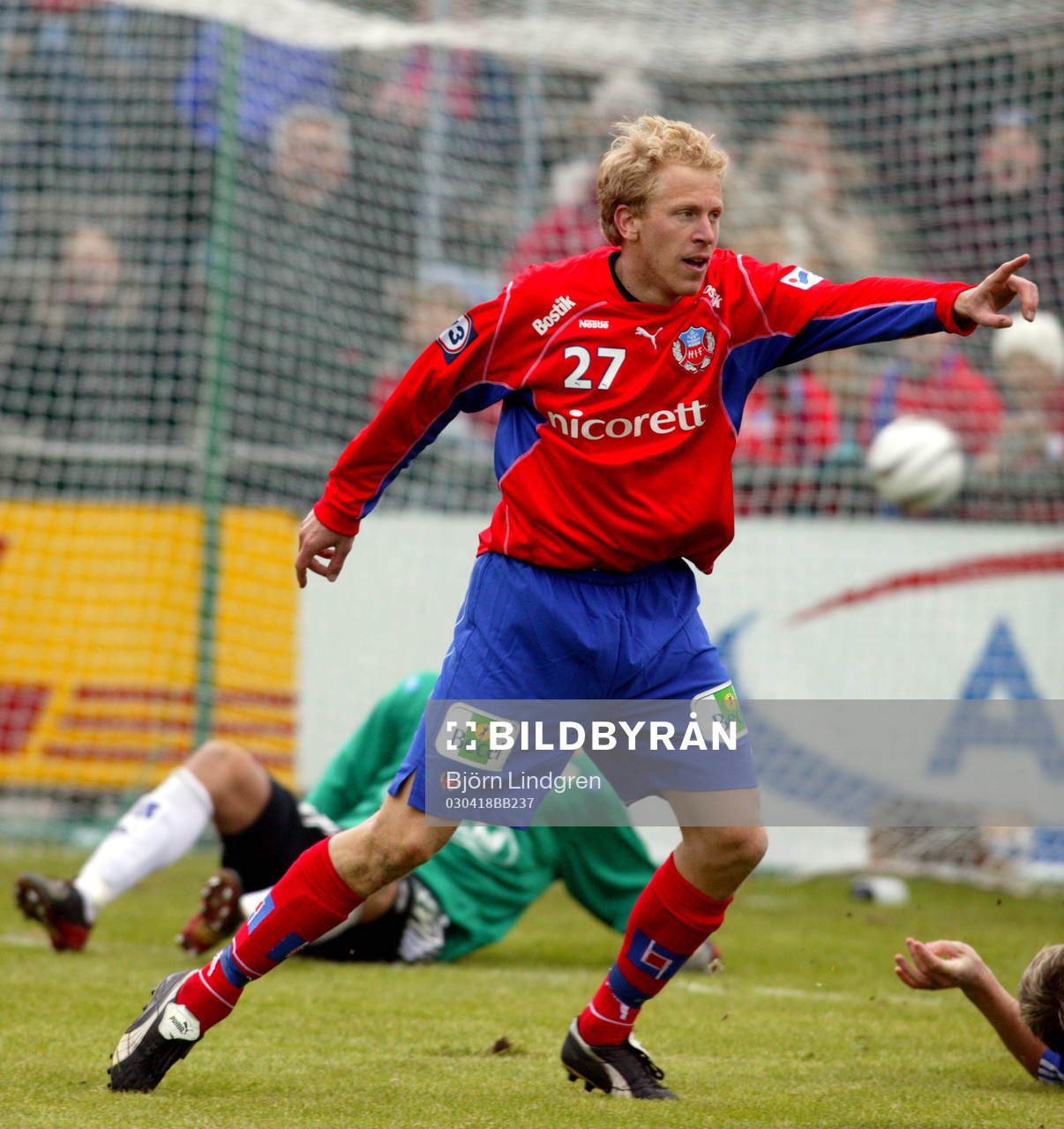 Gustaf Andersson jubel