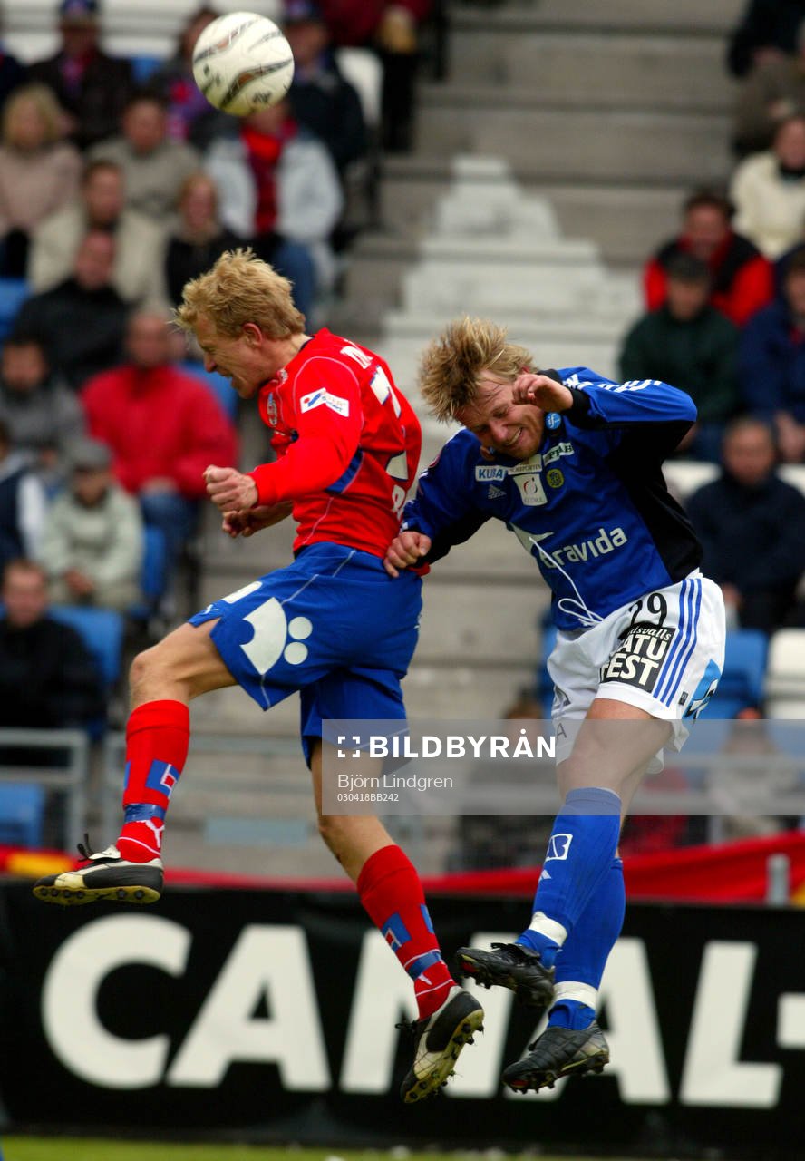 Gustaf Andersson, Helsingborg i nickduell med Tom Kåre