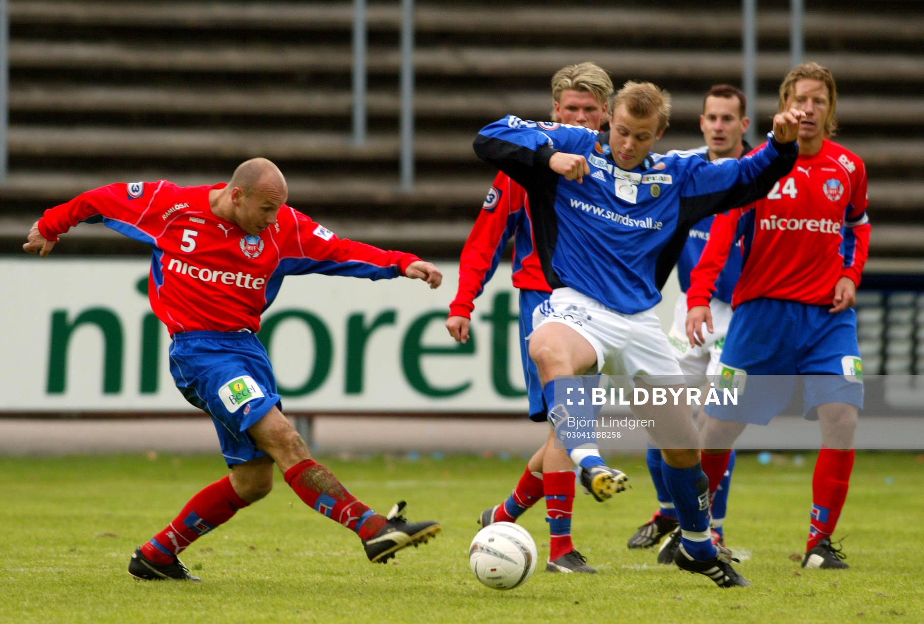 Tommi Grönlund, Helsingborg och Stefan Ålander, Sundsvall