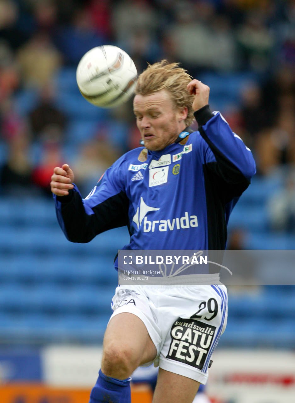 Fotboll, Allsvenskan, Tom Kåre Staurvik, Sundsvall, nick