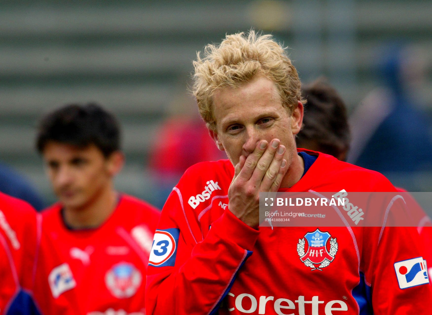 Gustaf Andersson, Helsingborg pustar ut