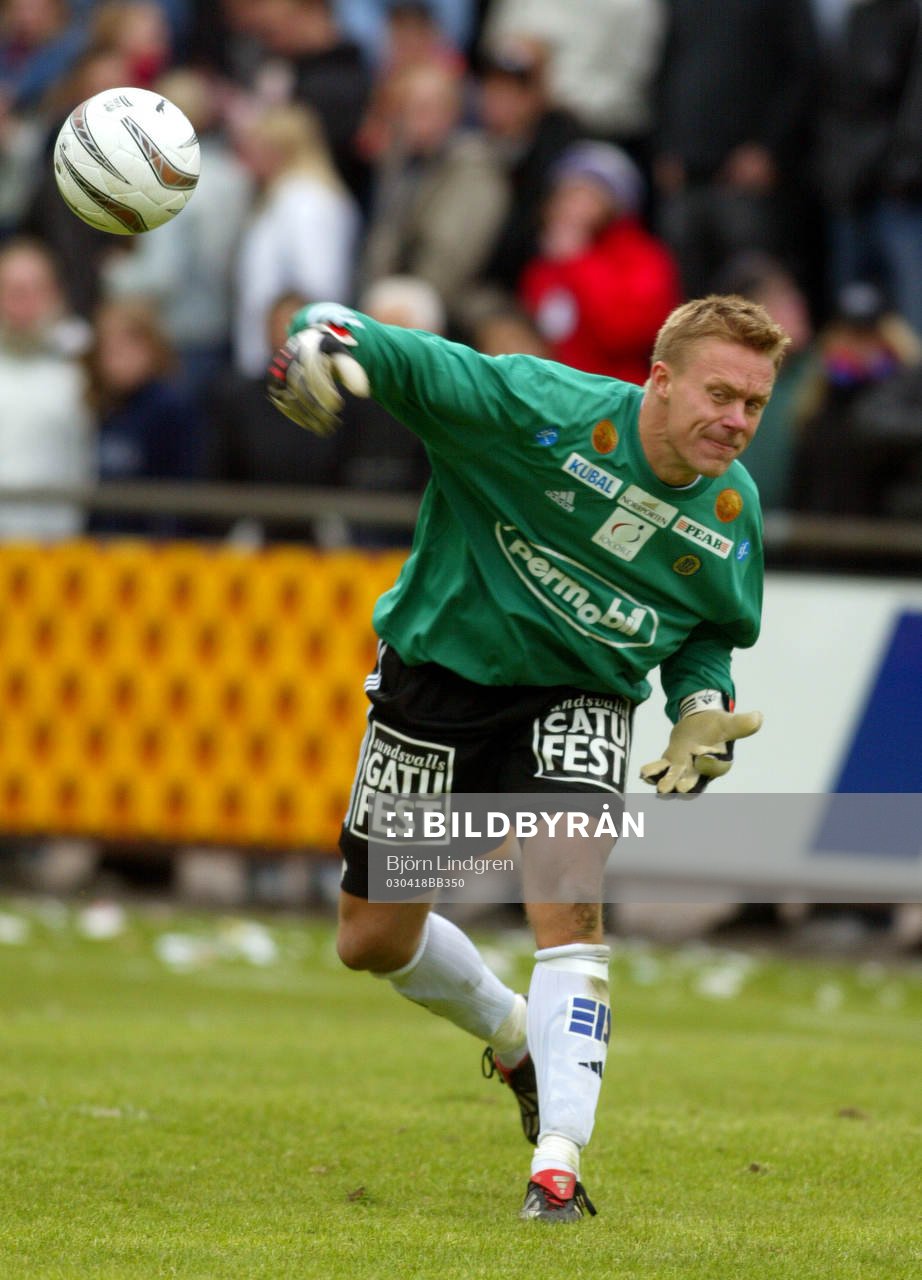 Fotboll, Allsvenskan, Fredrik Sundfors, målvakt, Sundsvall