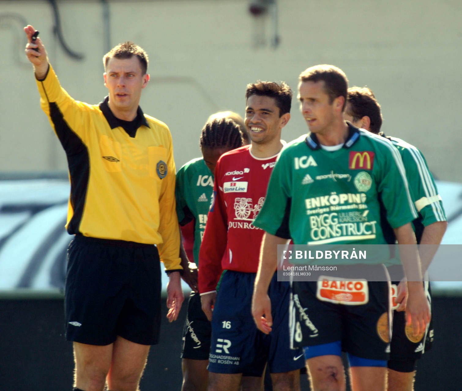 Daniel Stålhammar, domare , Bosco, Örgryte och Jens