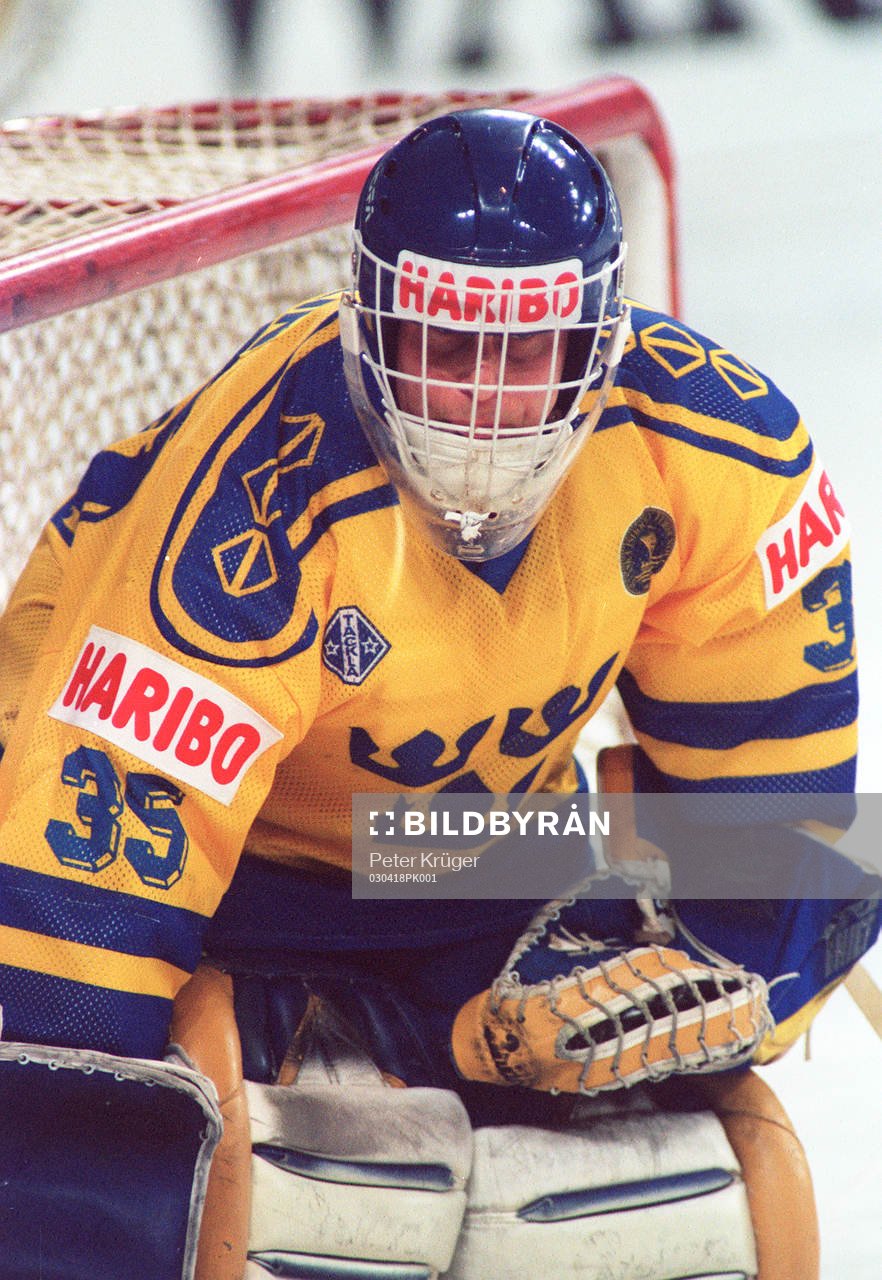Peter Åslin, målvakt, Sverige