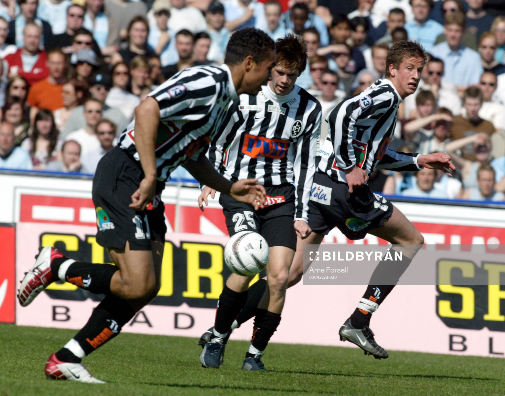 Daniel Nannskog, Johan Andersson, Jonas Olsson