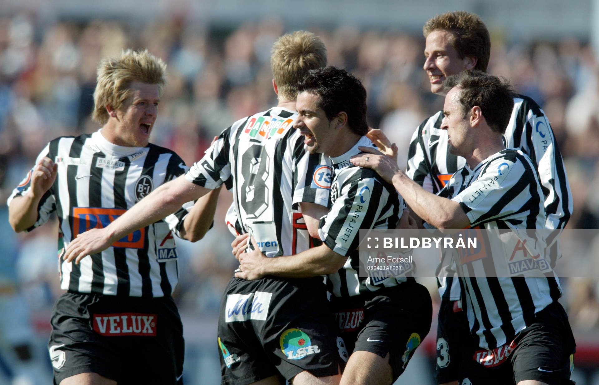Landskrona, jubel, sedan, Henrik Nilsson, - 8- gjort 2-2
