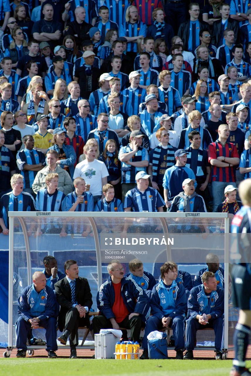 Avbytarbänk, Djurgården