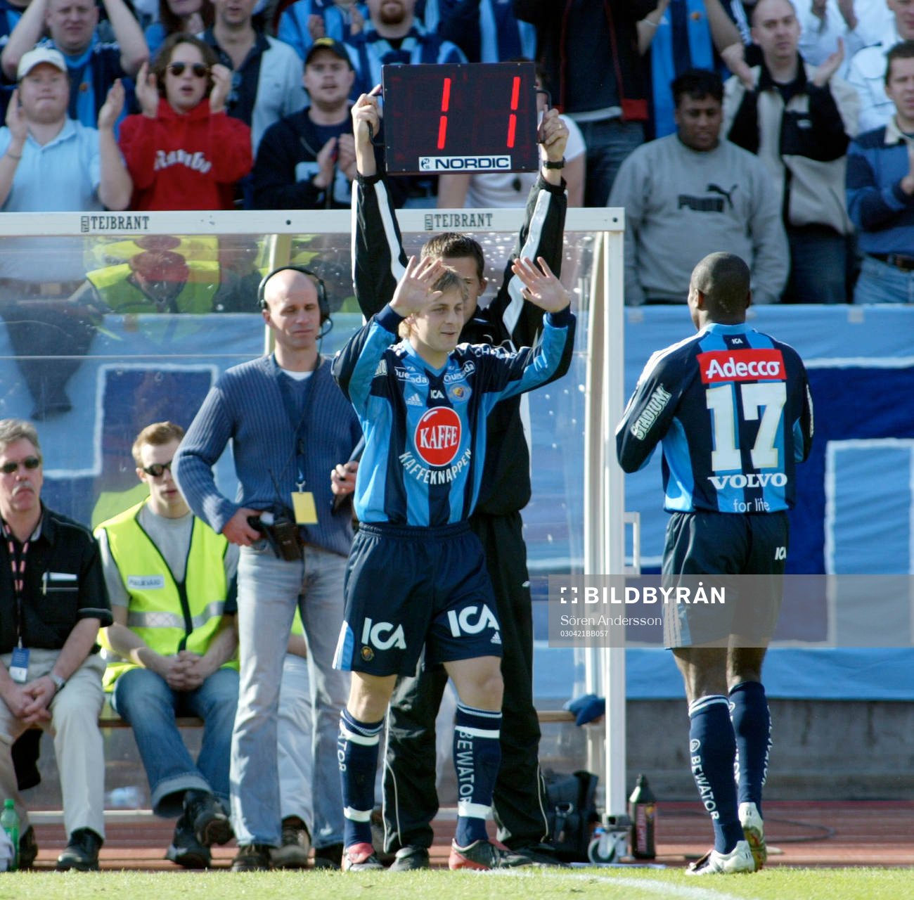Daniel Sjölund och Samuel Wowoah, Djurgården