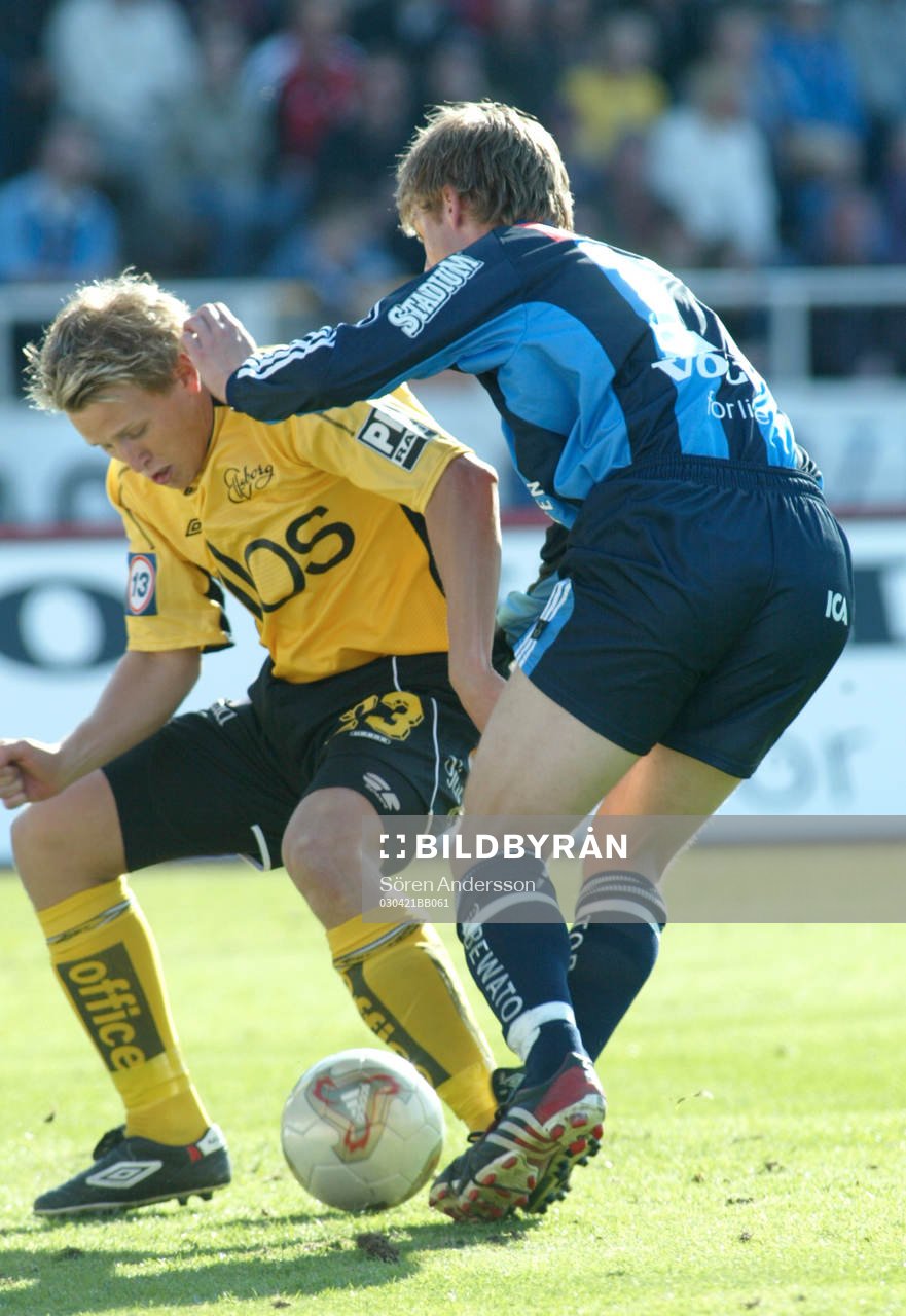 Martin Strömberg, Elfsborg och Daniel Sjölund, Djurgården