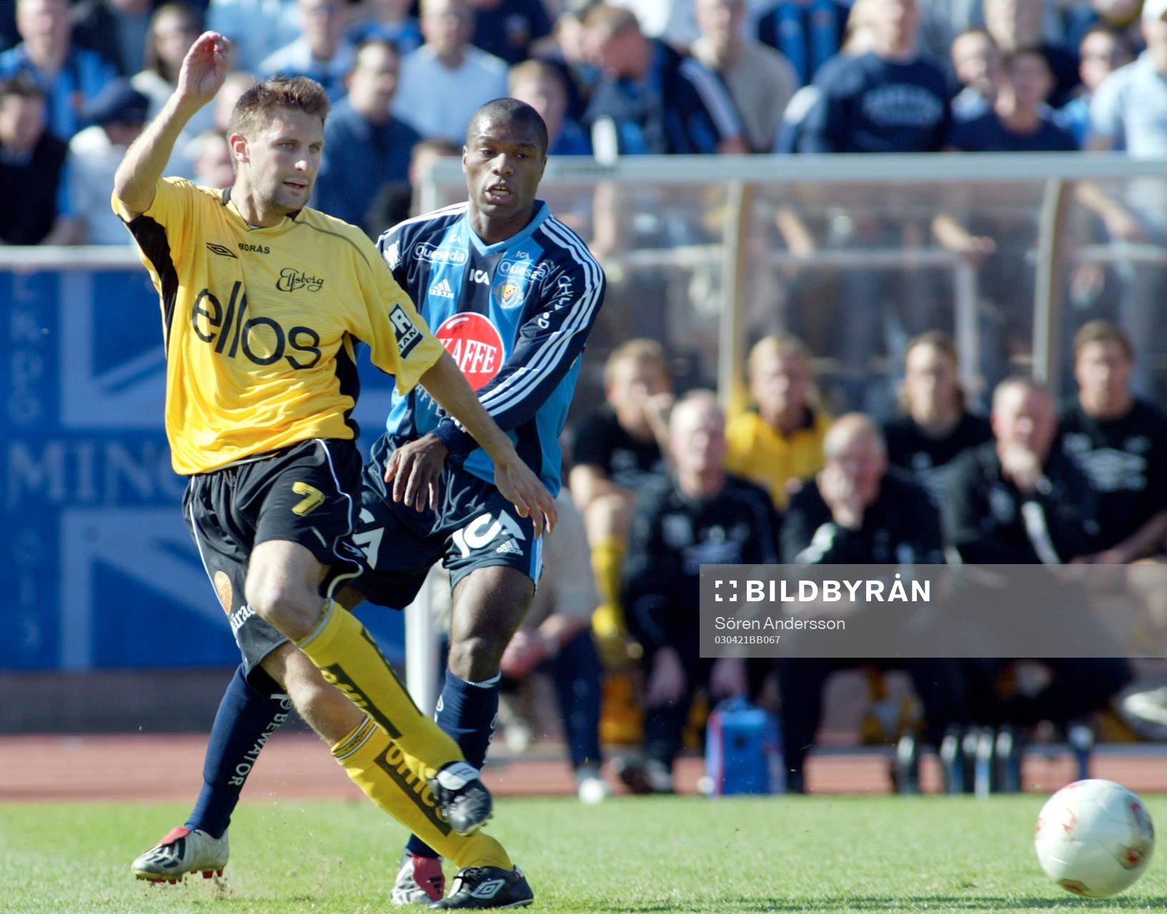 Jari Ilola, Elfsborg, Samuel Wowoah, Djurgården