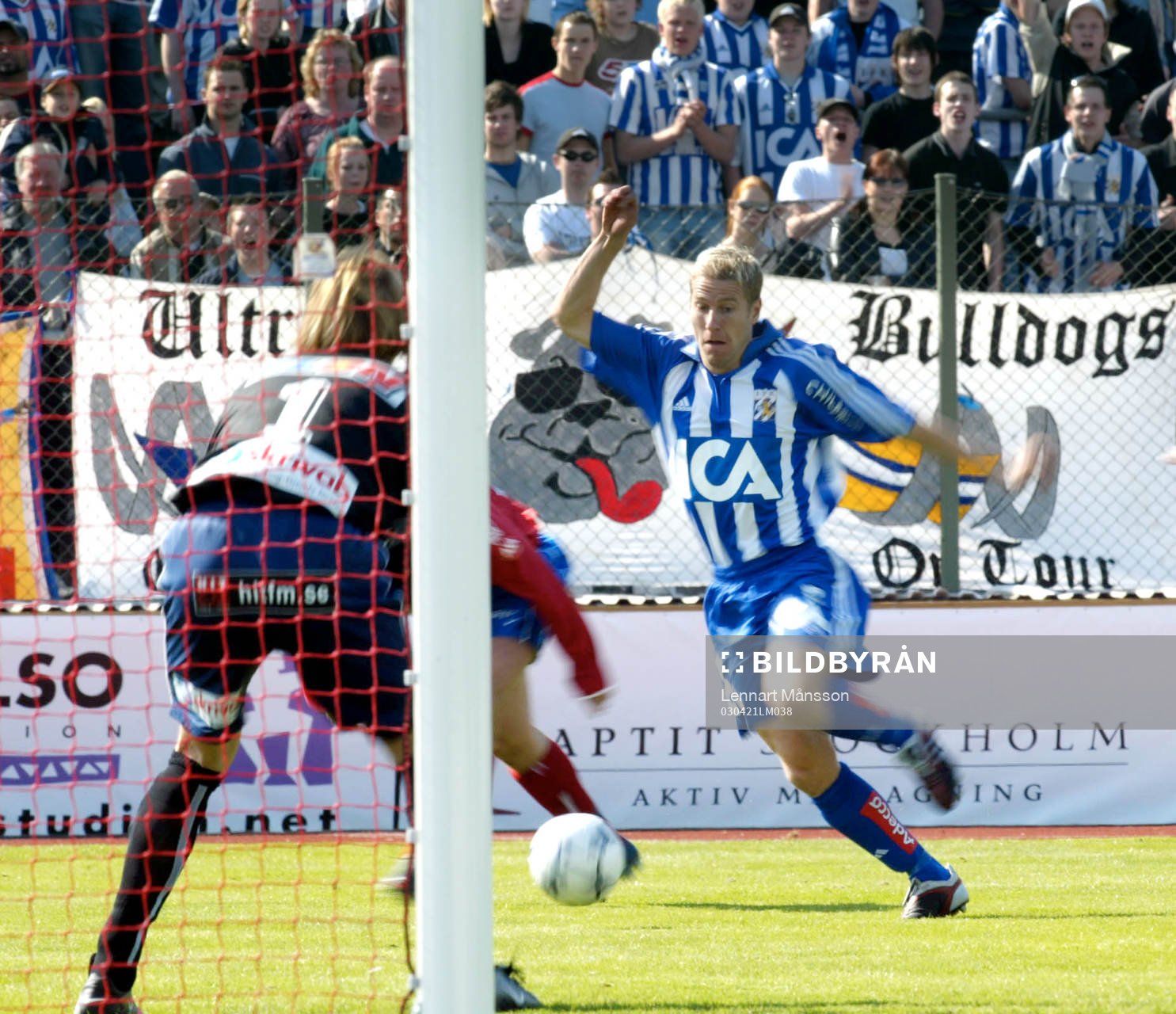 Jonas Henriksson, mot Björn Stringheim