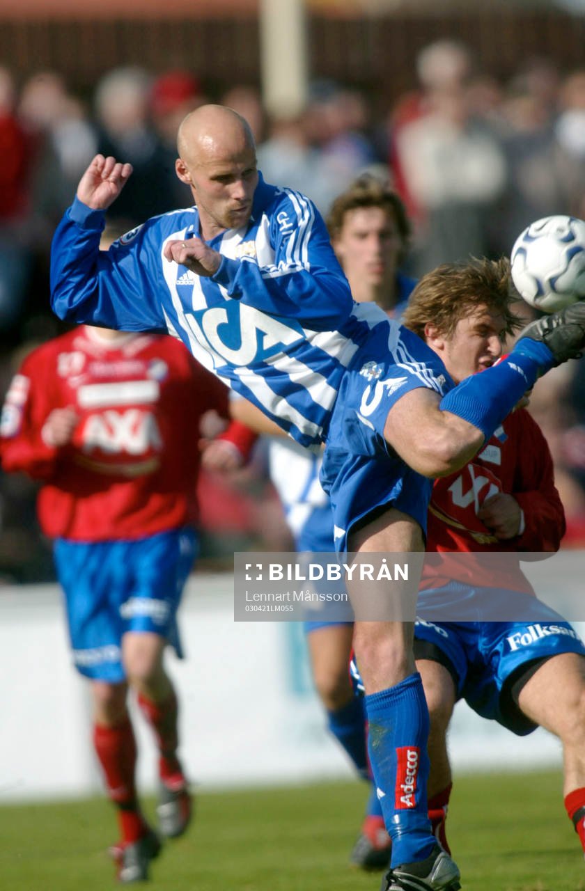 Mikael Sandklef bjuder på en klackspark, Johan Svensson