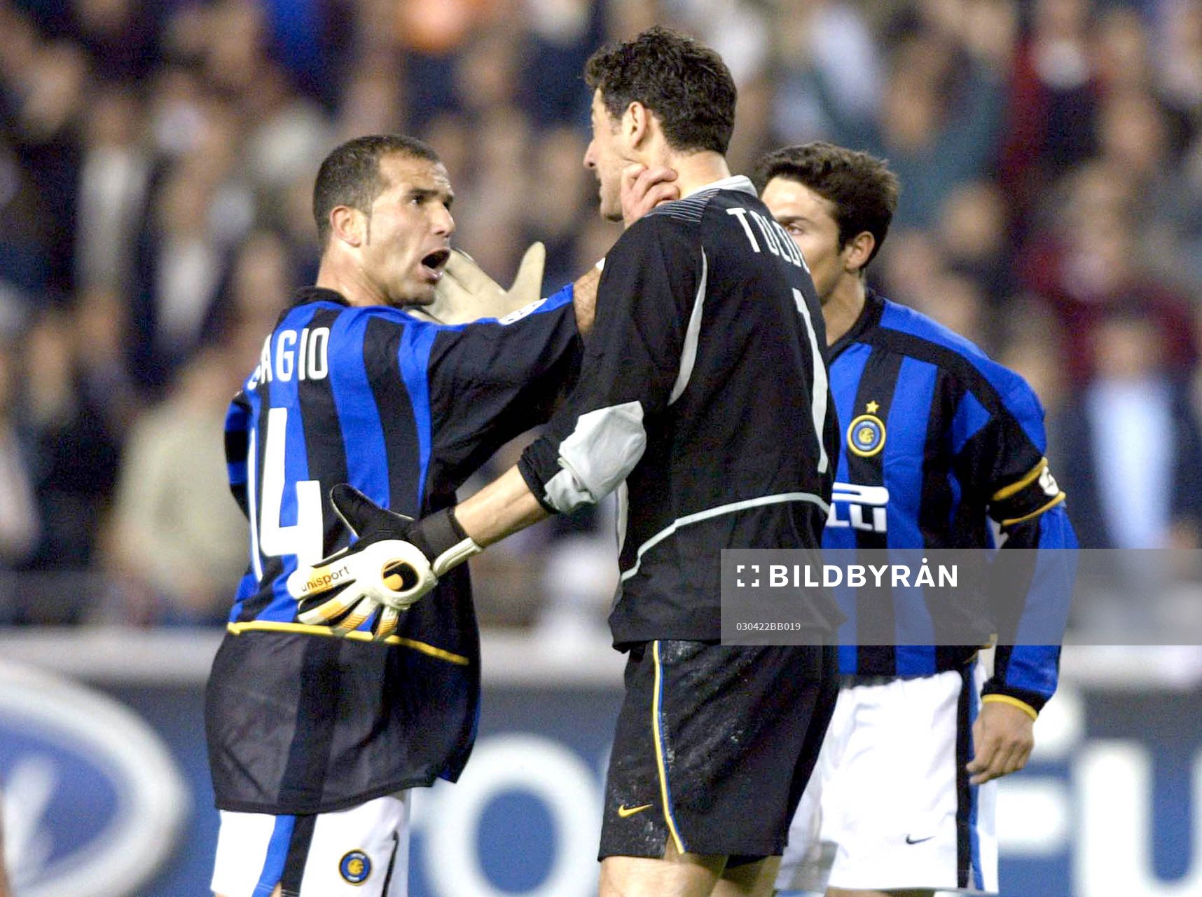 Di Biagio och Toldo
