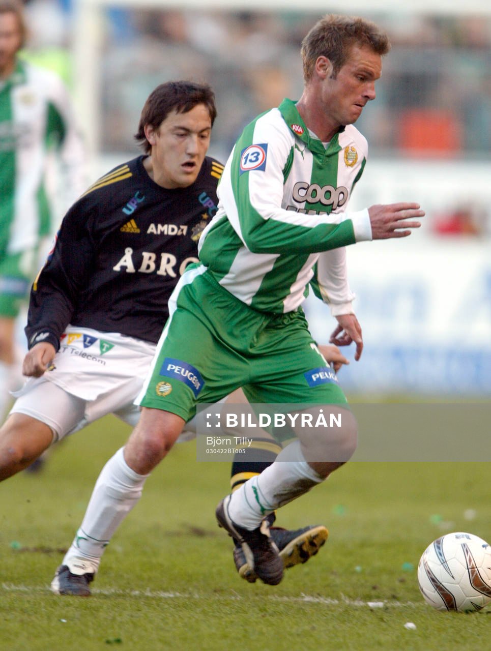Stefan Ishizaki, AIK och Mikkel Jensen, Hammarby