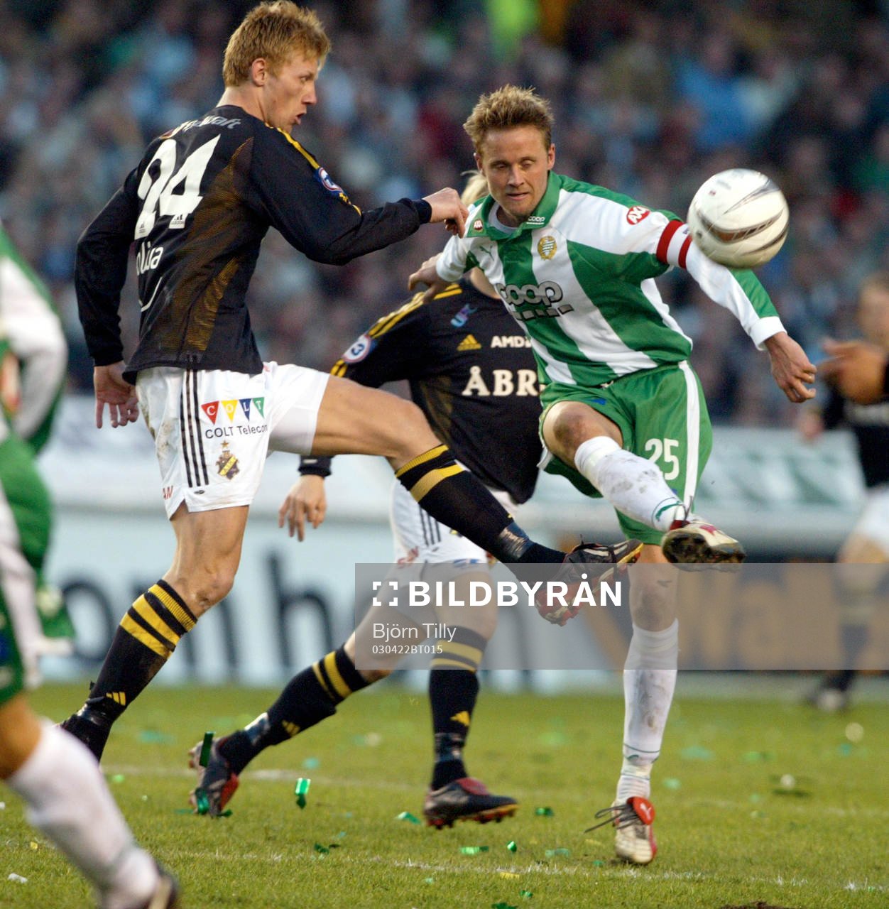 Fredrik Björck, AIK och Peter Markstedt, Hammarby