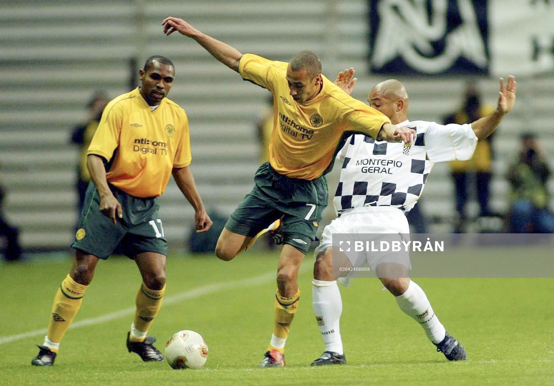  Elpidio Pereira Silva, Boavista och Henrik Larsson, Celtic