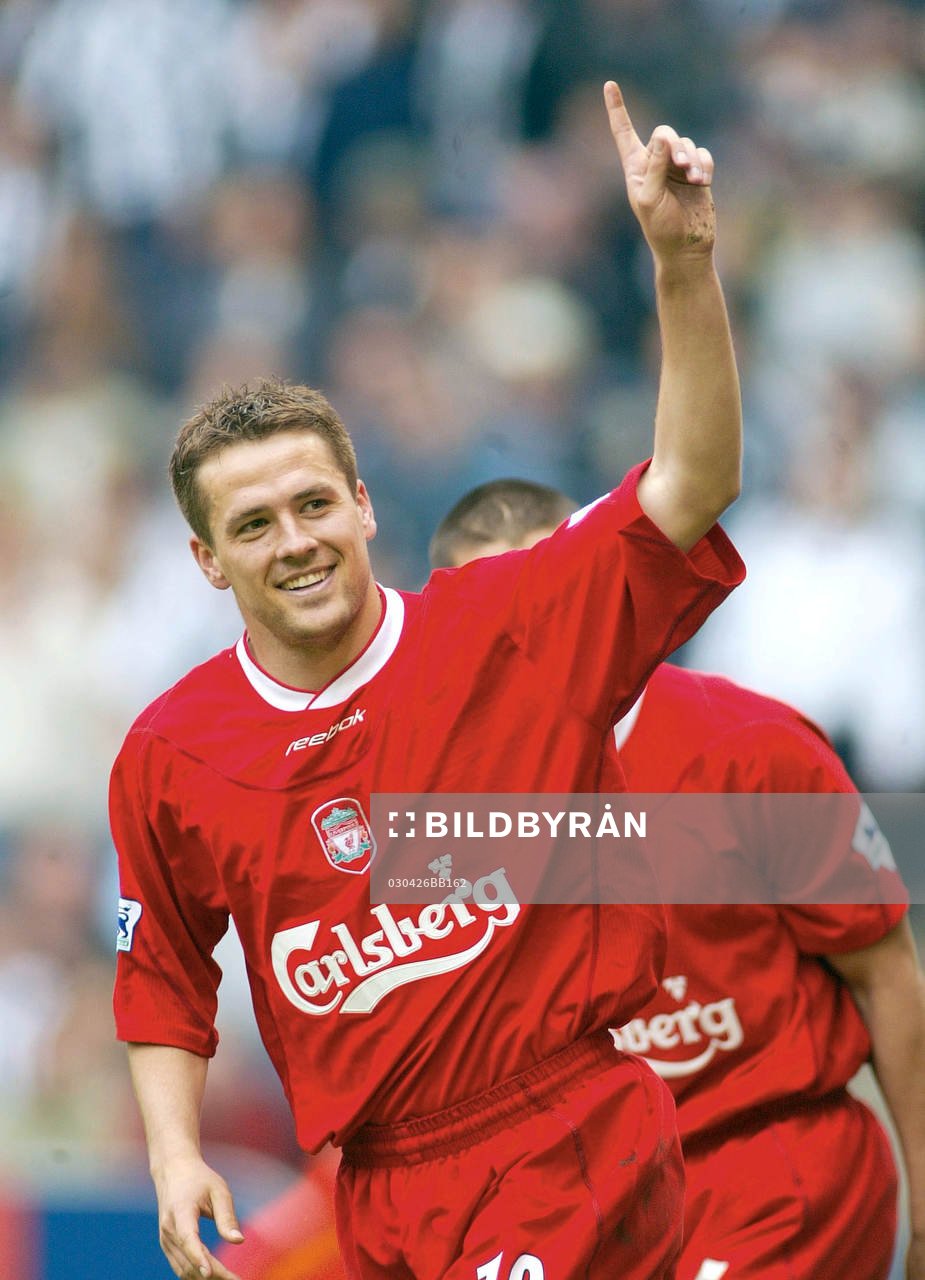  Michael Owen, jubel.
