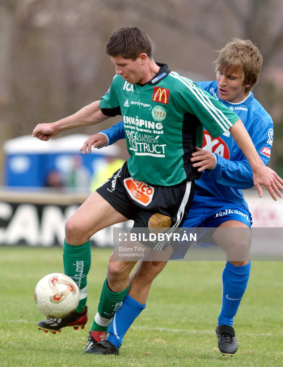 Benny Olsen, Enköping och Johan Svensson, Öster