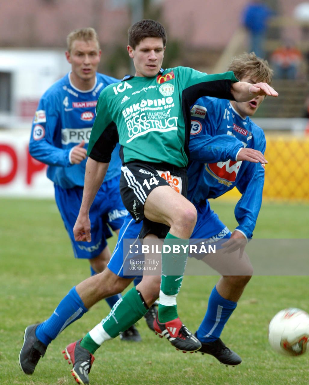 Johan Mattsson och Johan Svensson, Öster och Benny Olsen,