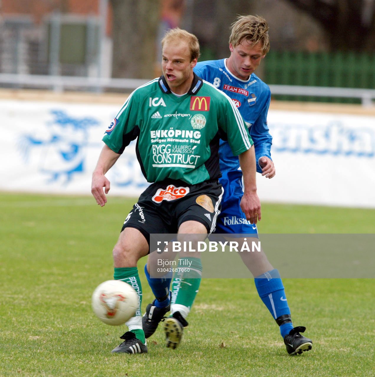 Andreas Hermansson, Enköping och Patrik Karlsson, Öster