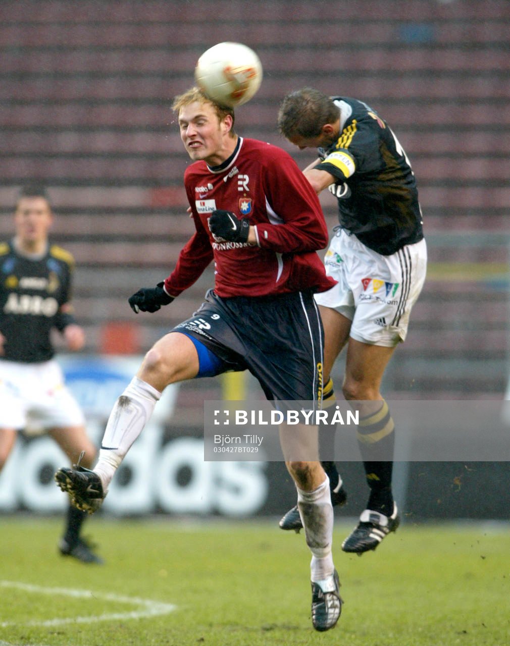 Eric Gustafsson, Örgryte och Krister Nordin, AIK