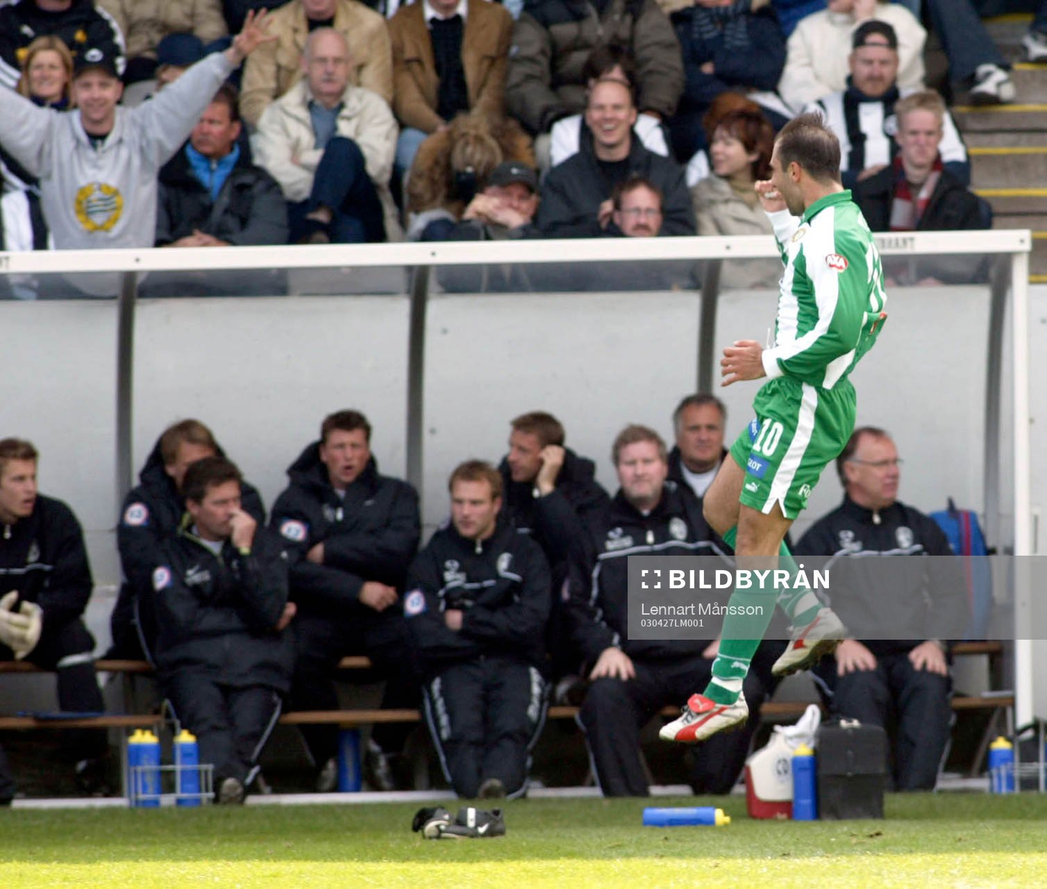 Kennedy Bakircioglü, Hammarby jublar (Jubel)