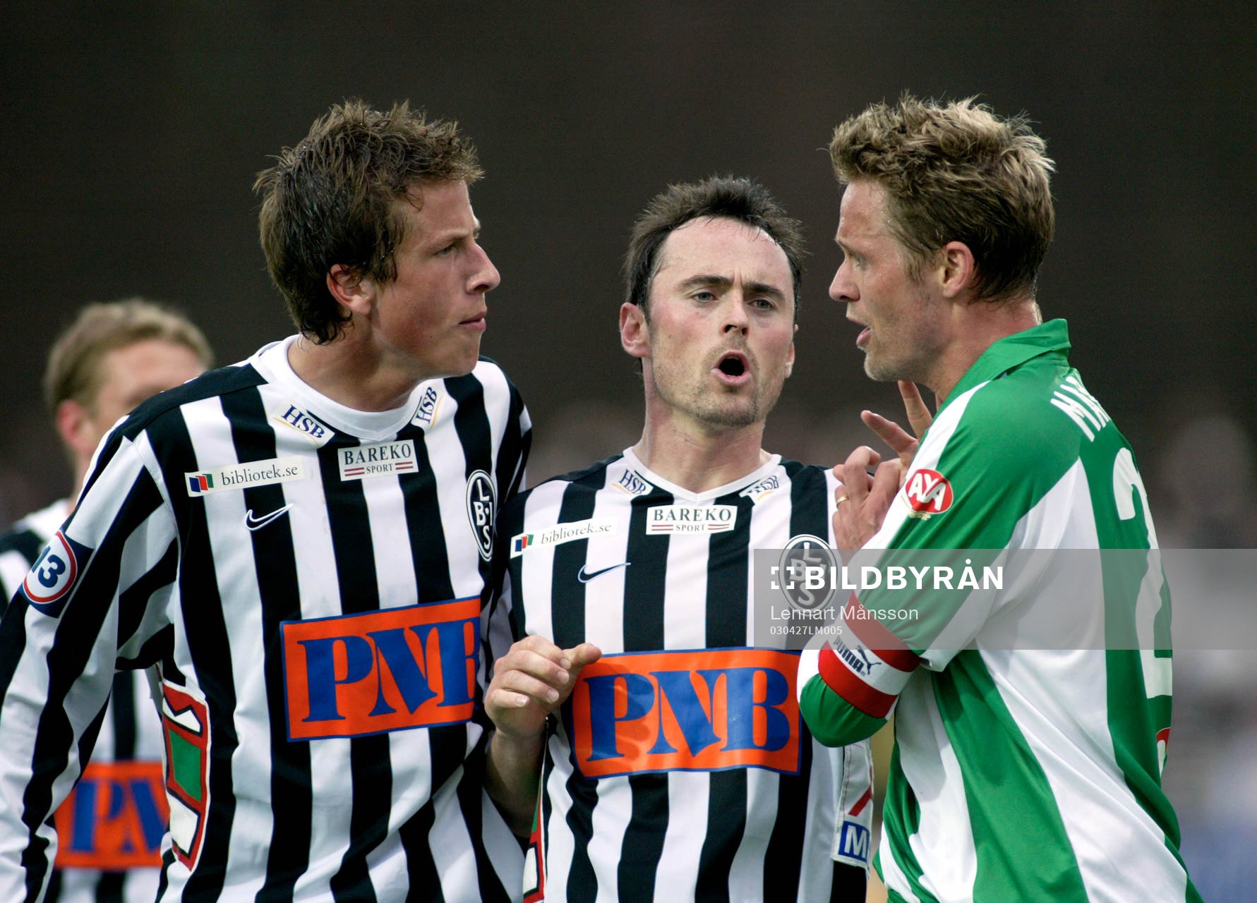 Jonas Olsson, Audun Helgason, BOIS och Peter Markstedt,