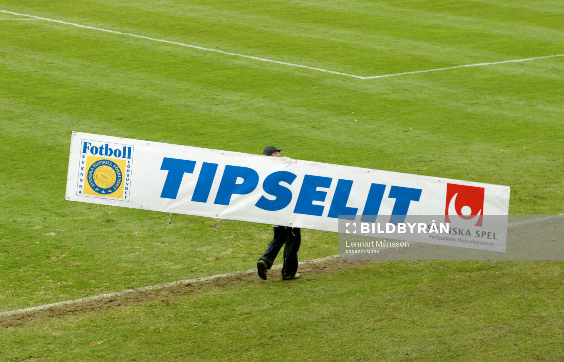 Tipselit, Svenska Spel, skylt