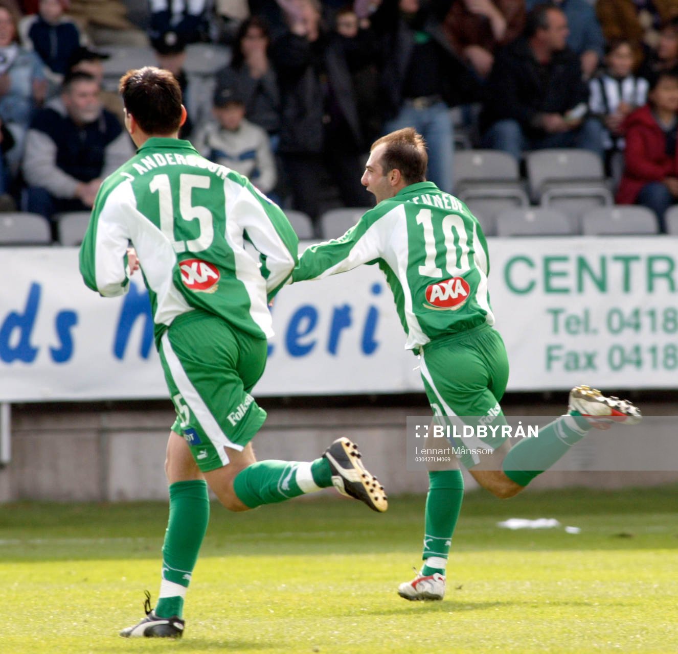  Kennedy Bakircioglü, Hammarby jublar (Jubel)
