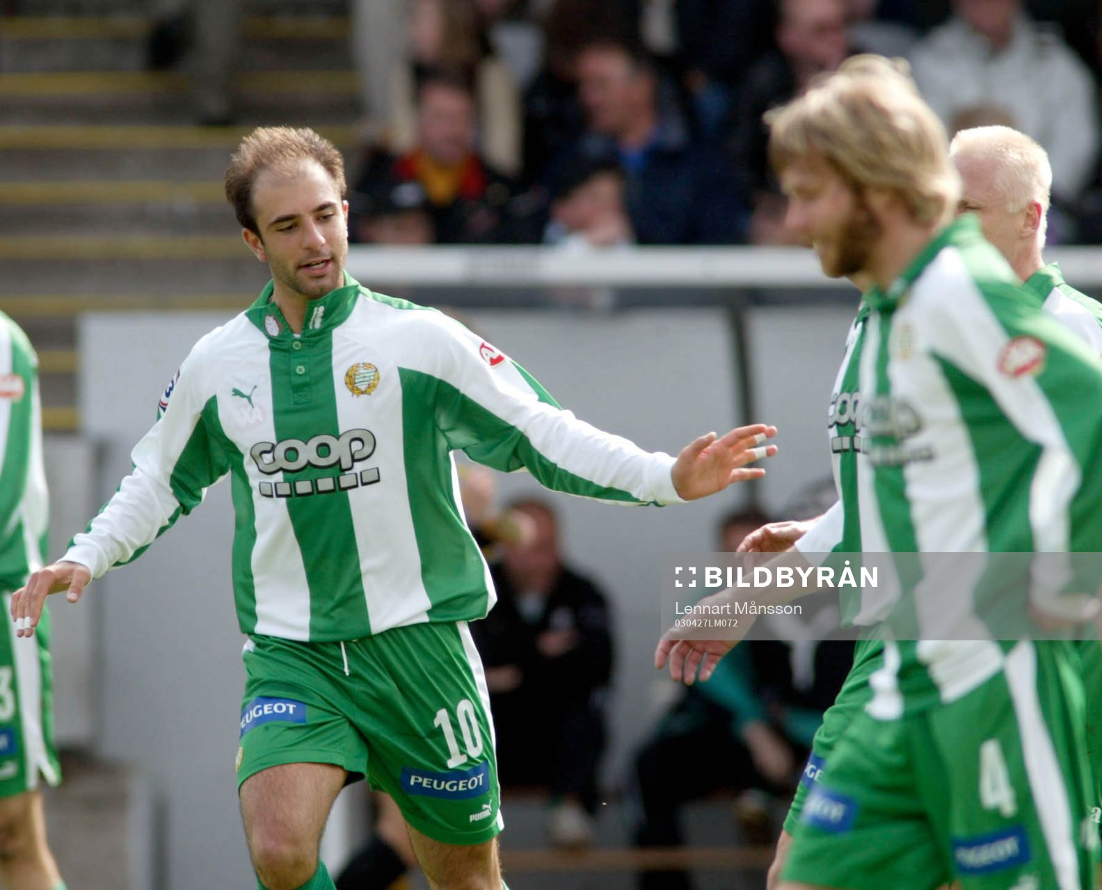  Kennedy Bakircioglü, Hammarby jublar (Jubel)