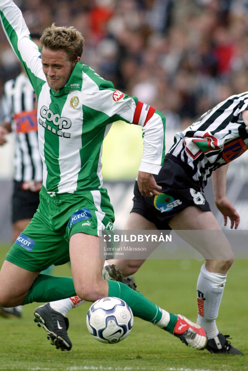 Peter Markstedt, Hammarby faller, men ingen straff