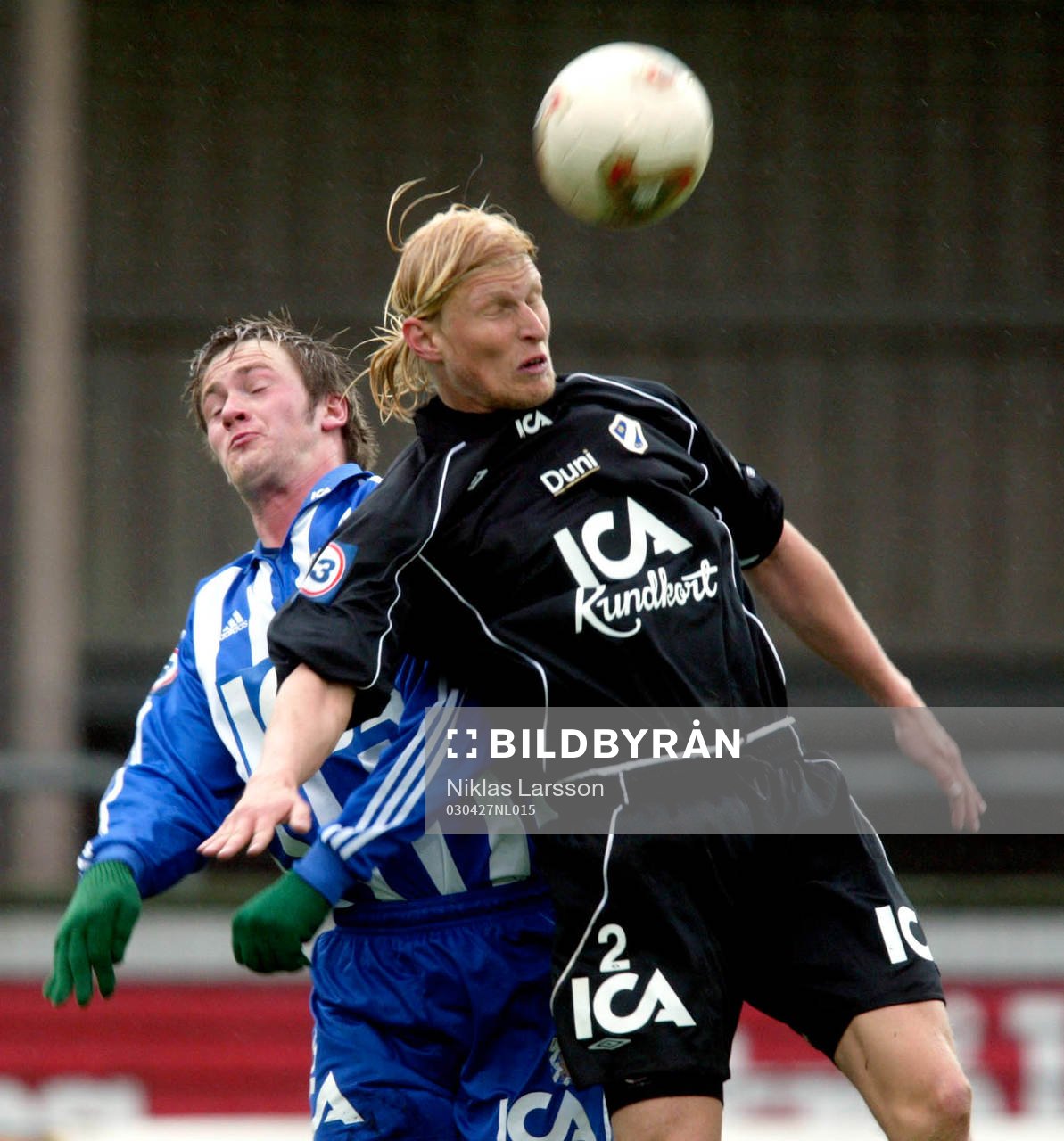 Dennis Jonsson, Göteborg och Per Johansson, Halmstad