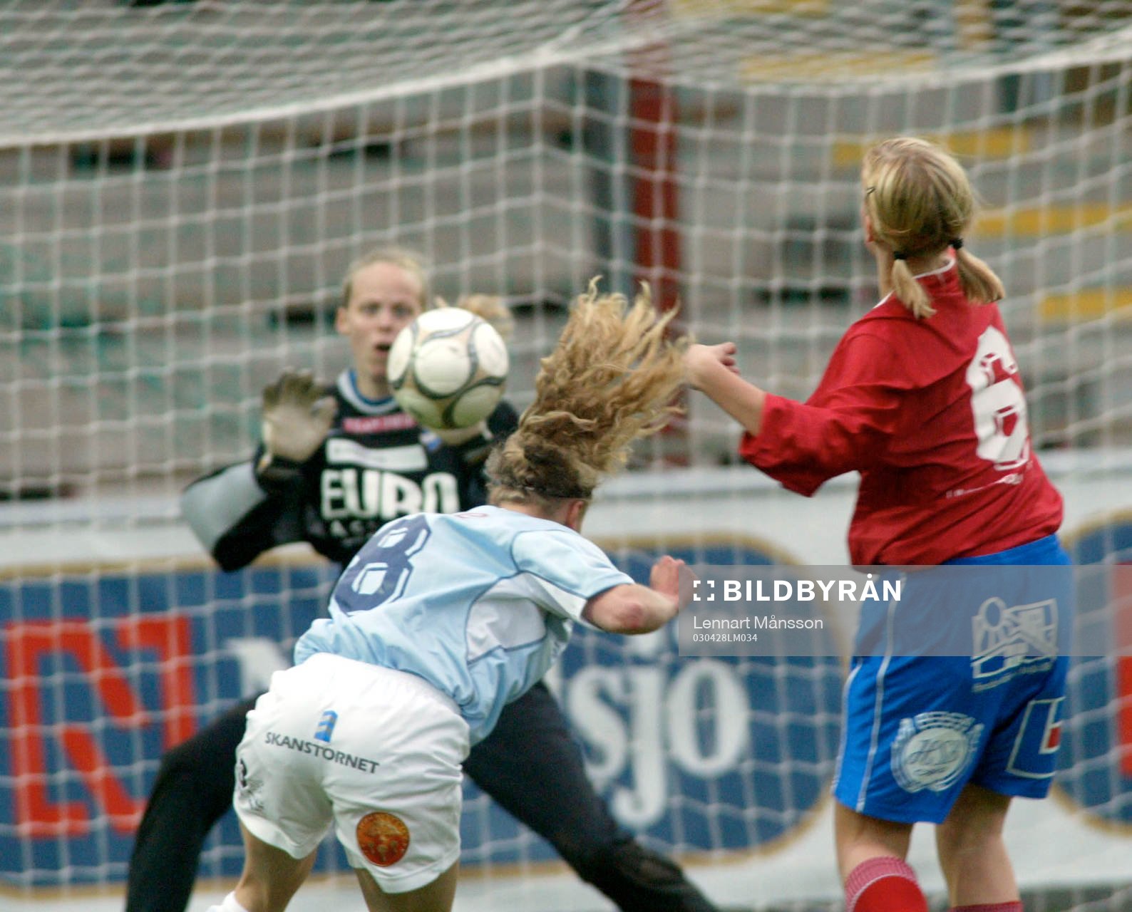 Frida Nordin, Malmö sätter Lena Gunnarsson, Öster på