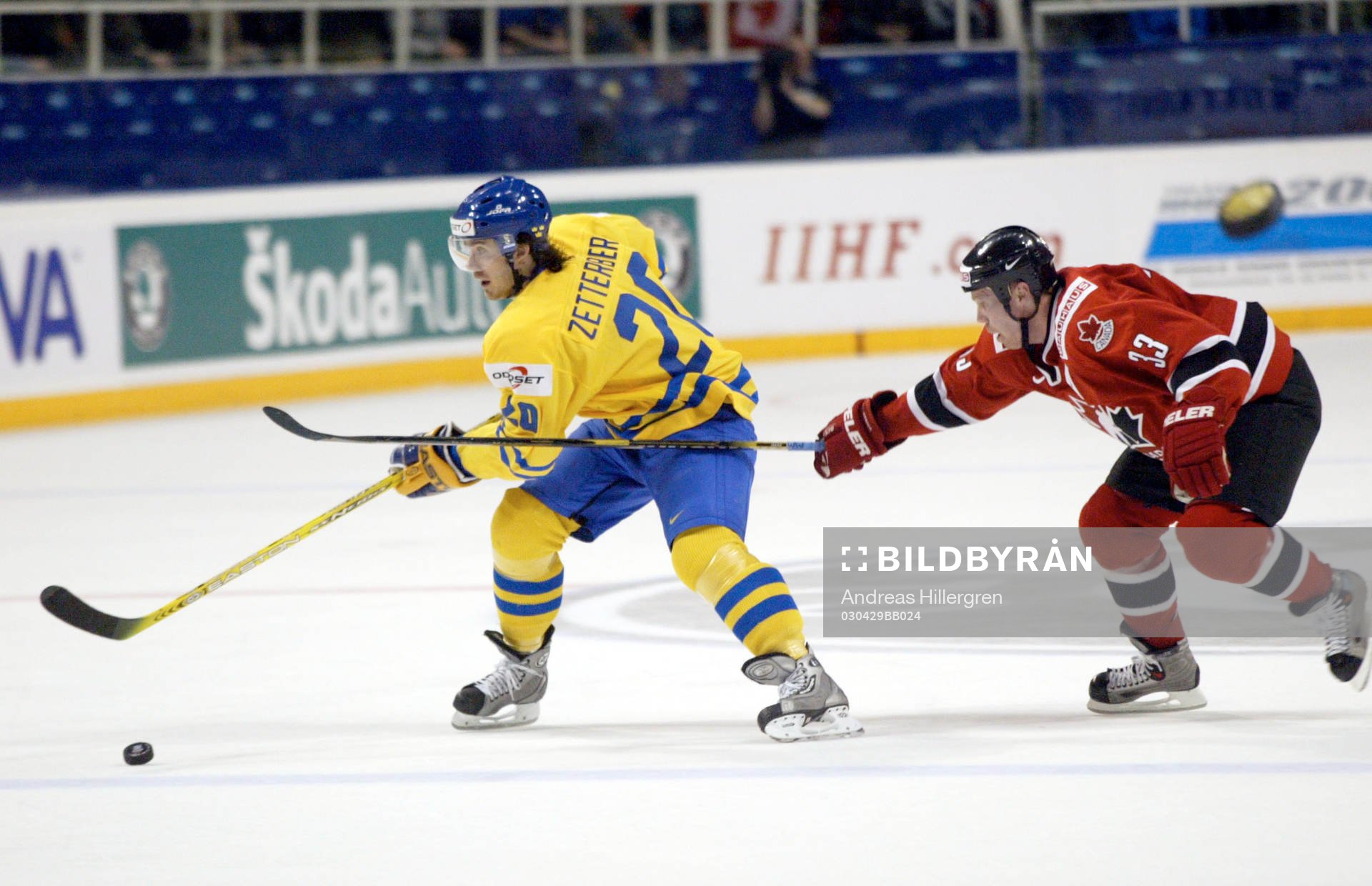 Henrik Zetterberg, Sverige och Kris Draper, Kanada
