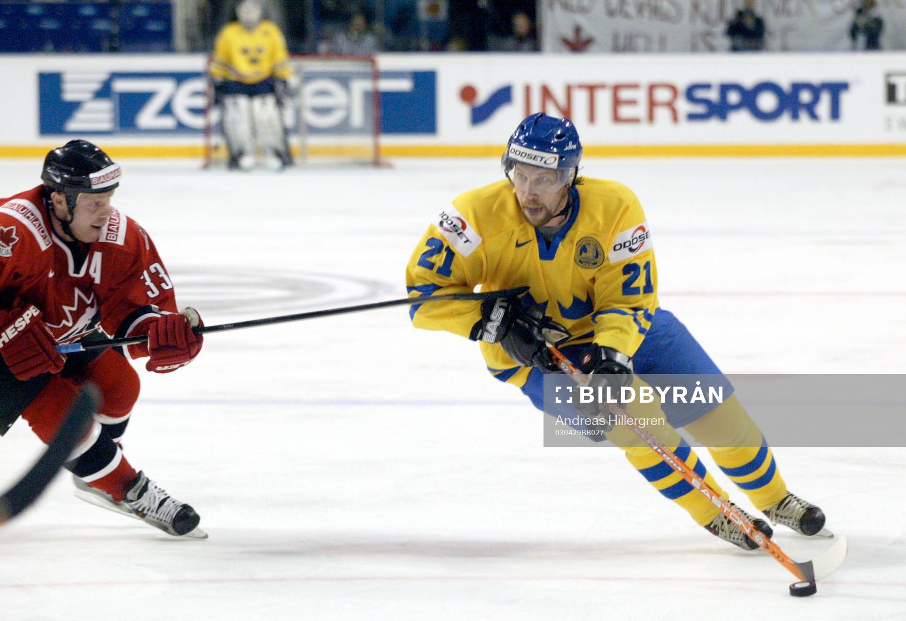Kris Draper, Kanada och Peter Forsberg, Sverige