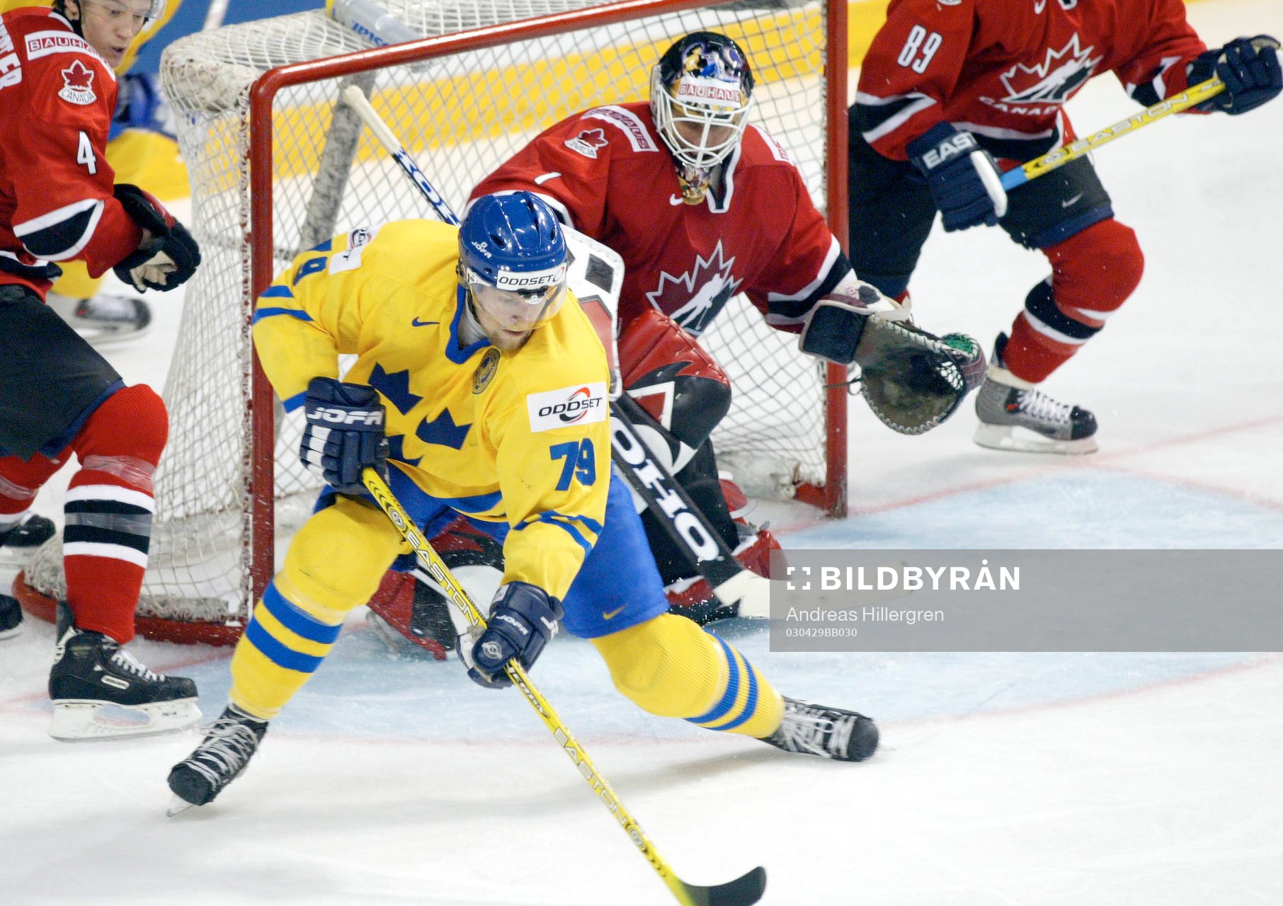 Mathias Tjärnqvist, Sverige framför Sean Burke, Kanada