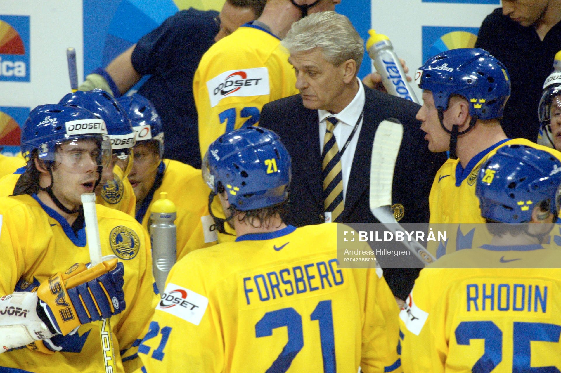 Hardy Nilsson, tränare, Henrik Zetterberg, Peter Forsberg