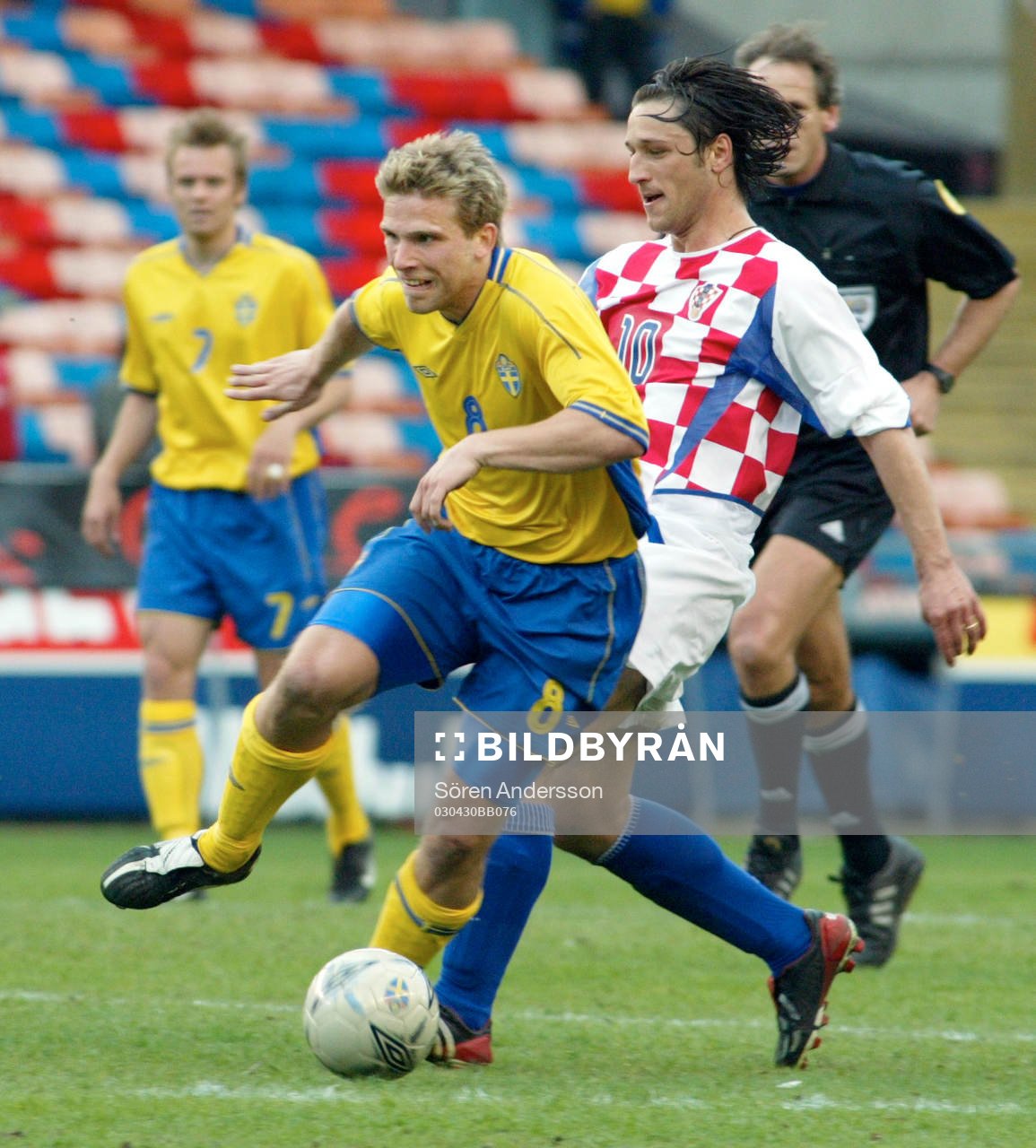 Anders Svensson, Sverige och Niko Kovac, Kroatien