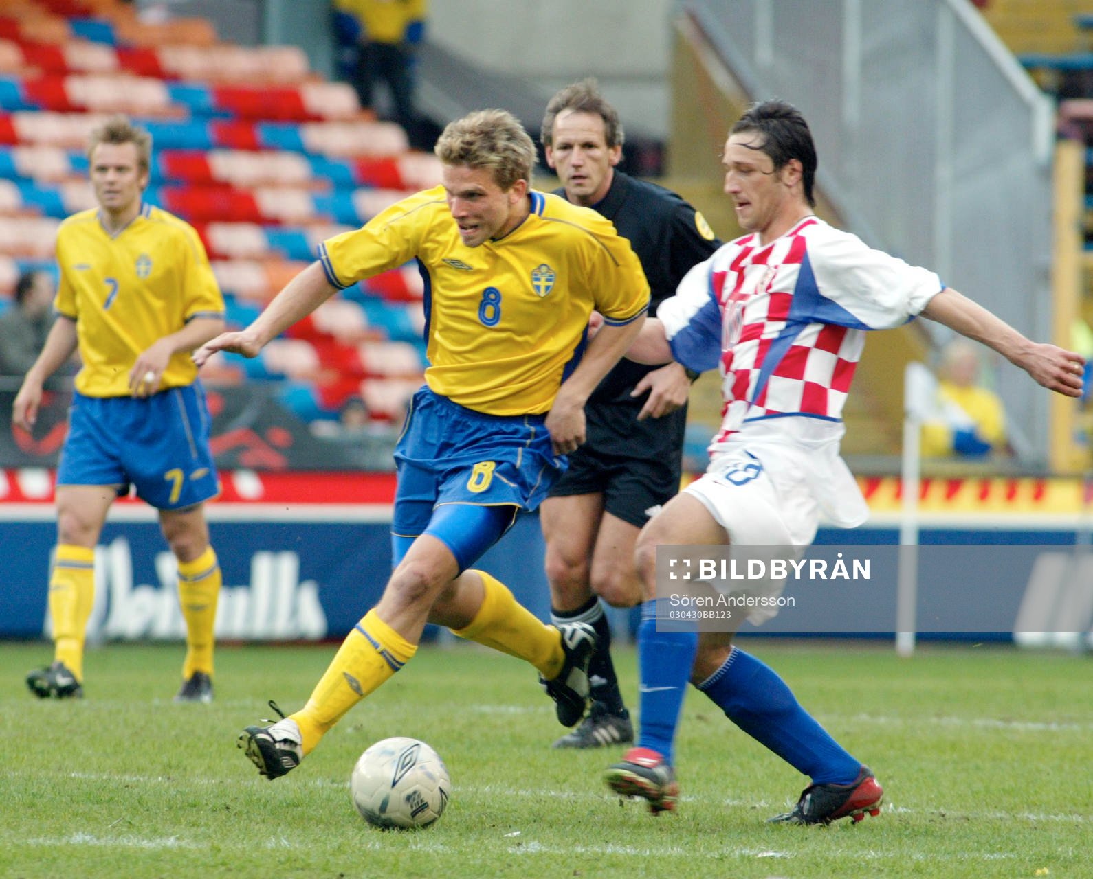 Anders Svensson, Sverige och Niko Kovac, Kroatien
