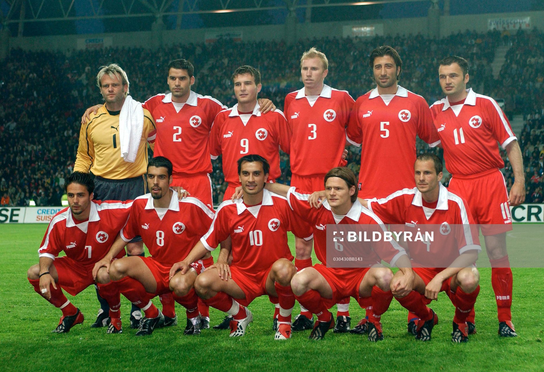 Fotboll, Schweiz, lagbild