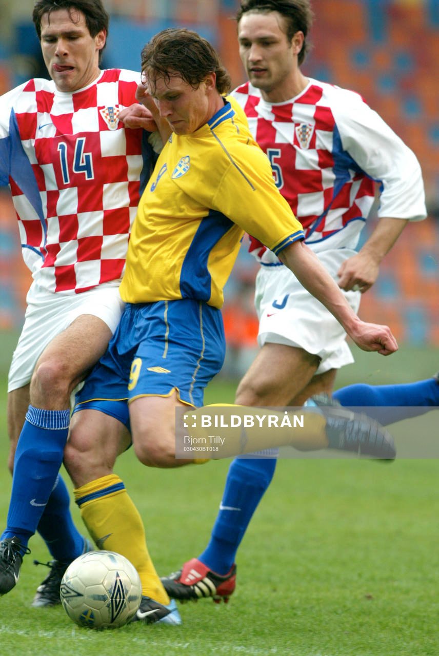 Kim Källström, Sverige, Jerko Leko och Robert Kovac,