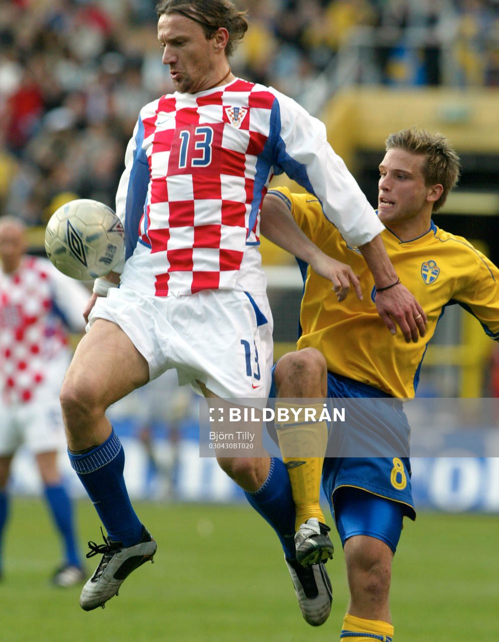 Mario Stanic, Kroatien och Anders Svensson, Sverige