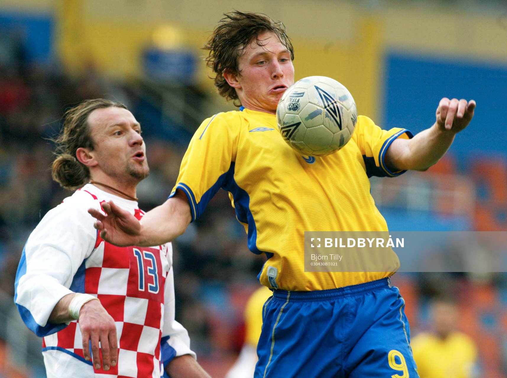  Mario Stanic, Kroatien och Kim Källström, Sverige. 