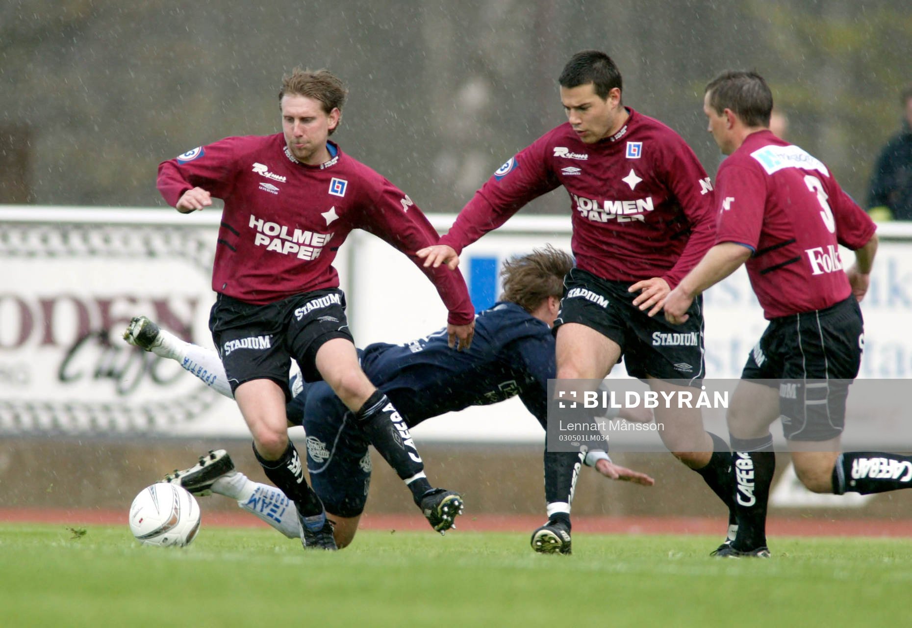 Mikael Ström, Gudmunder Mete och Thomas Blomberg,