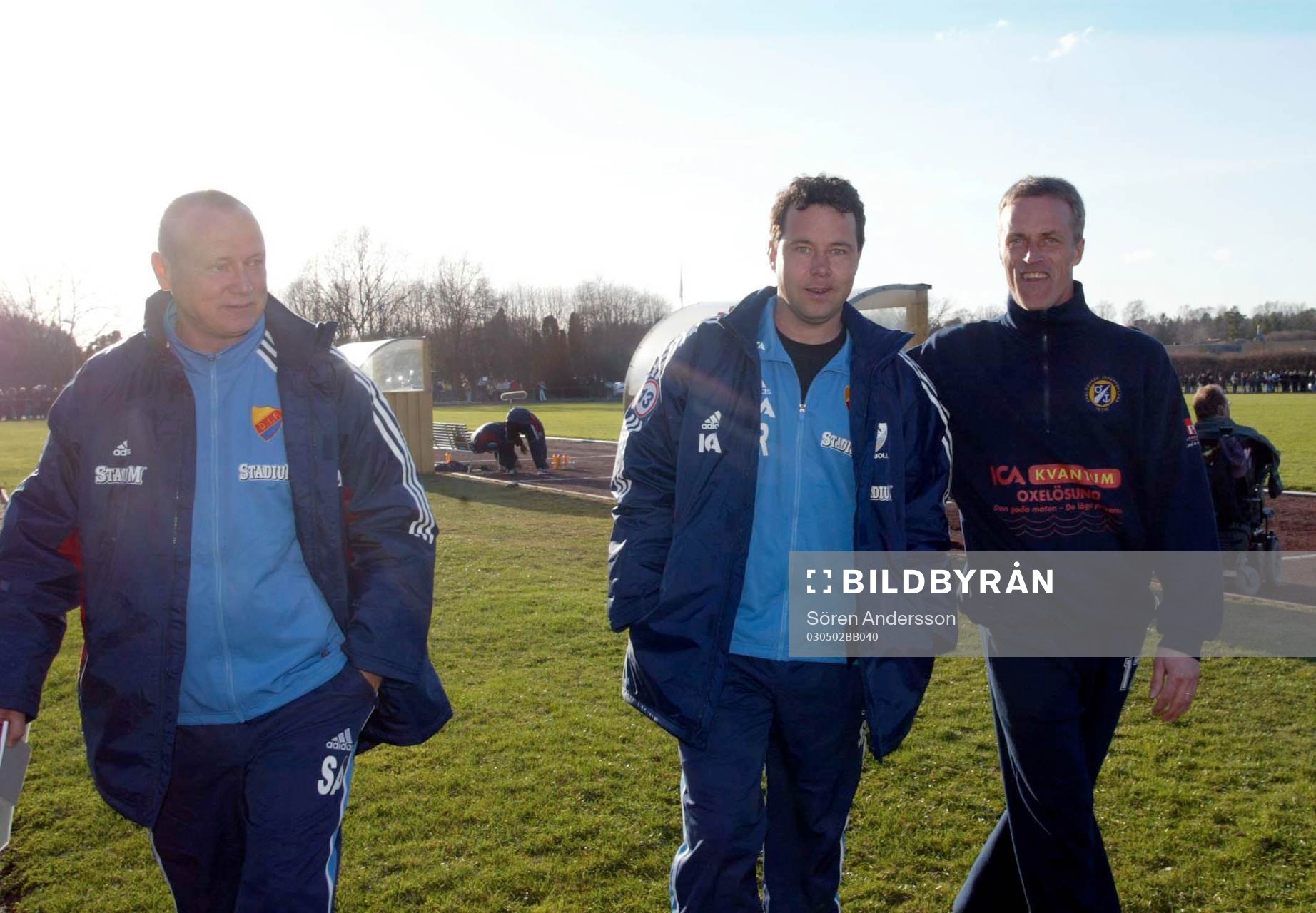 Sören Åkeby, tränare och Stefan Rehn, Ass tränare,
