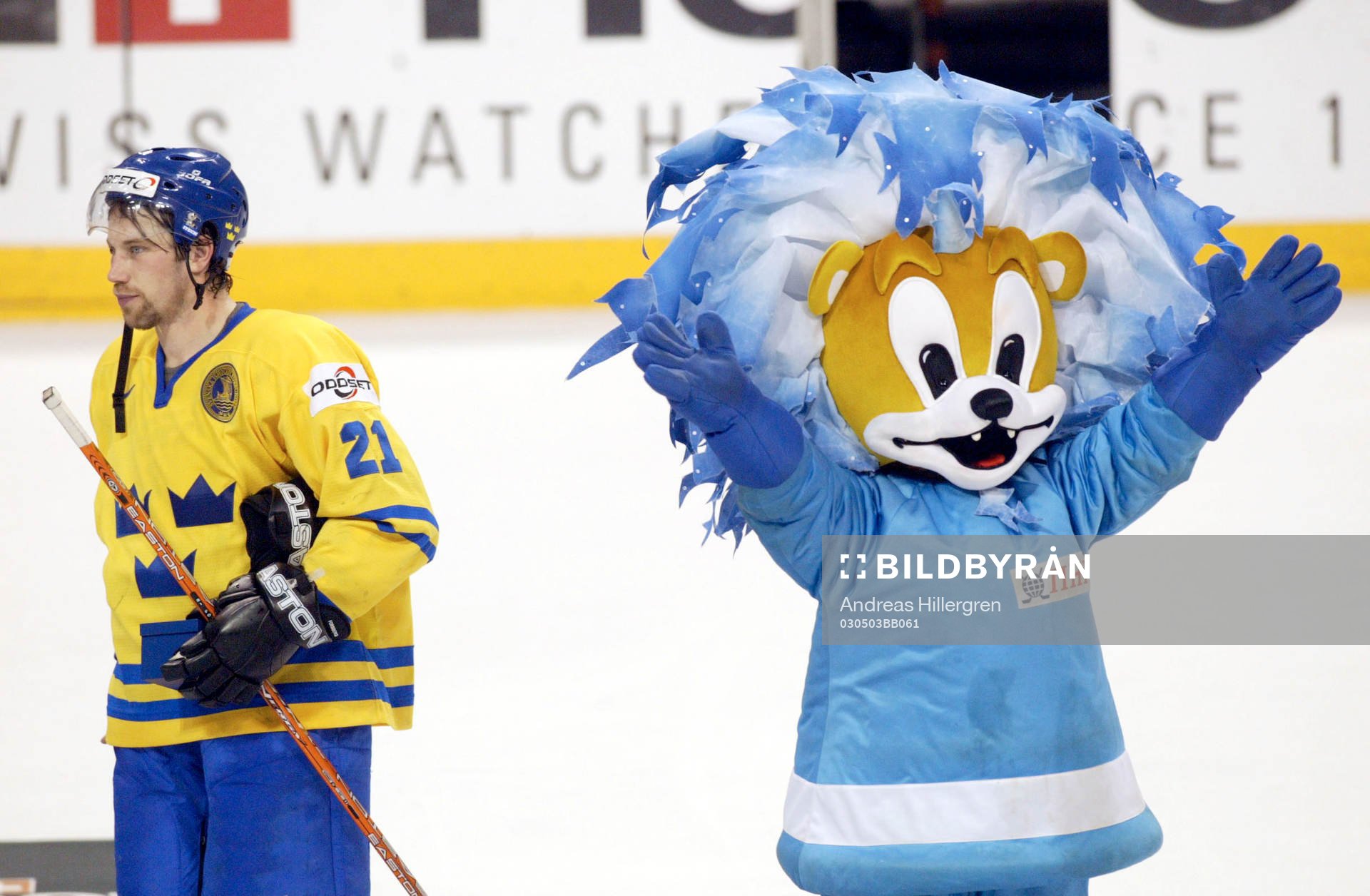 Peter Forsberg, Sverige och FinkY (Maskot)